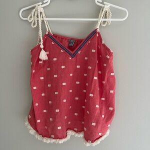 Aerie rope tie top XS